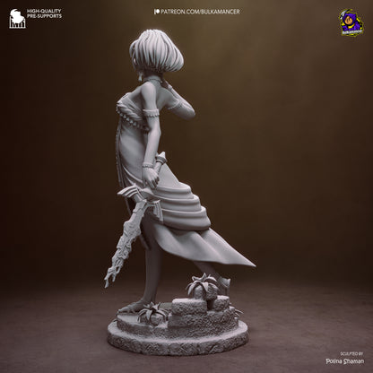 Linked Princess | Resin Garage Kit Figure | Bulkamancer Sculpts