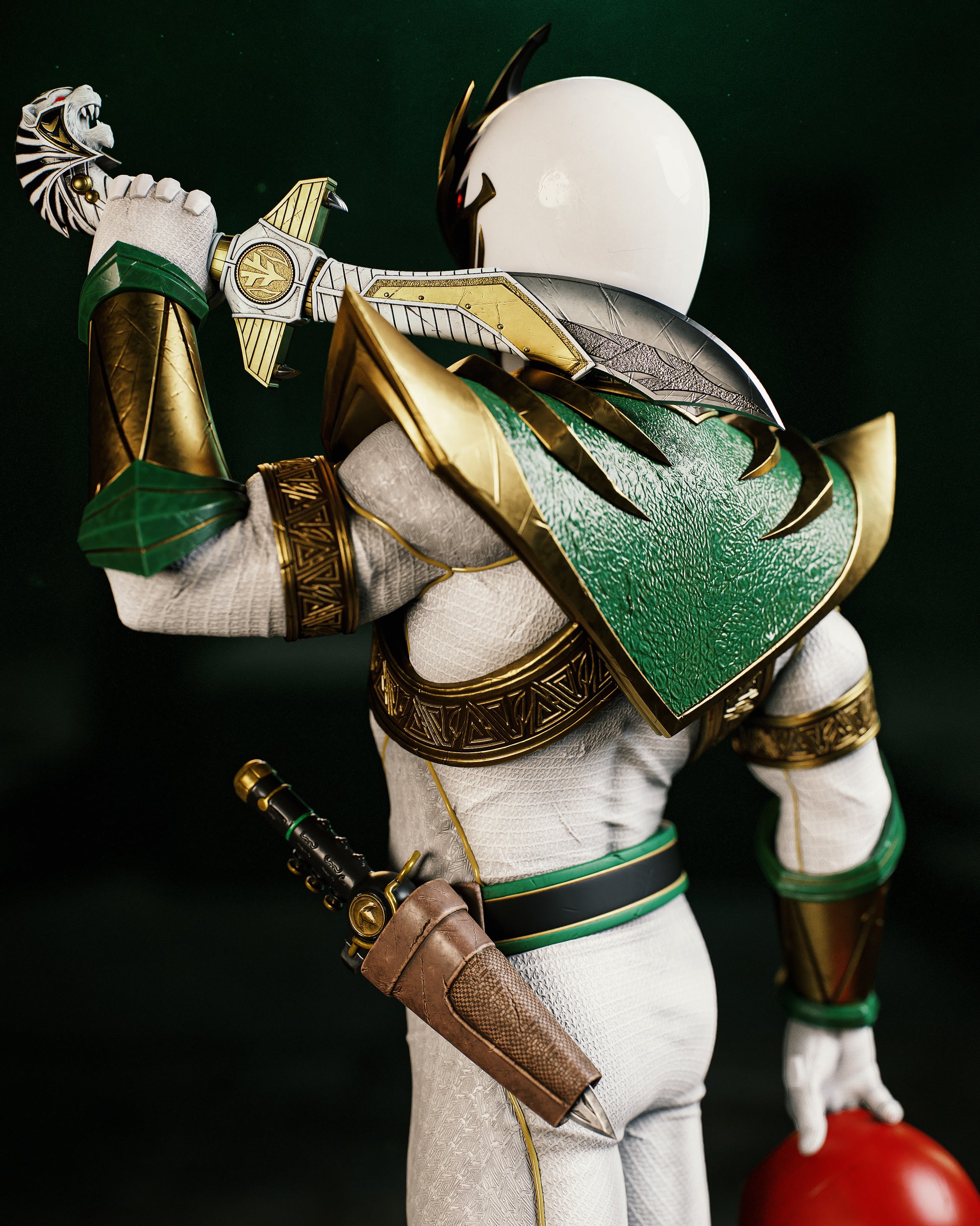 1:12 Corrupted Power Knight | 3D Printed Resin Garage Kit Figure | CA 3D Studios
