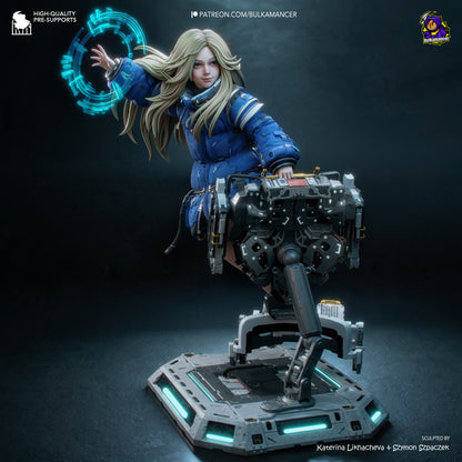 Ingeniero de escuadrón aerotransportado | Figura de kit de resina para garaje | Bulkamancer Sculpts