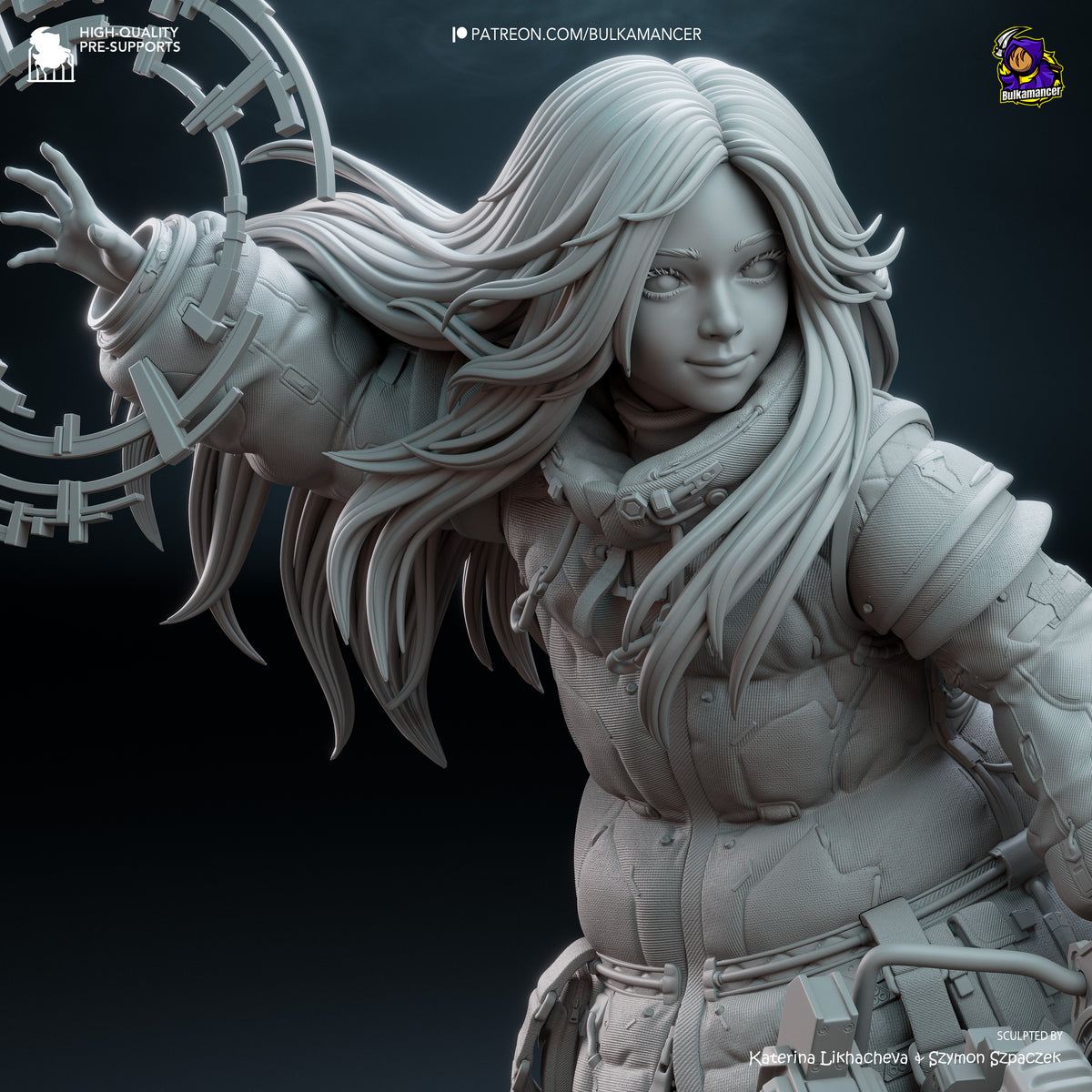 Ingeniero de escuadrón aerotransportado | Figura de kit de resina para garaje | Bulkamancer Sculpts