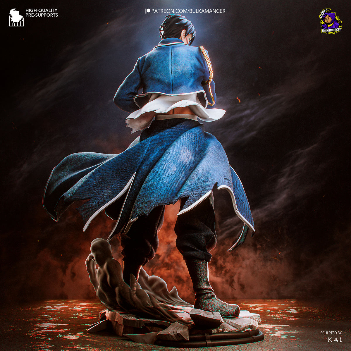 Lust for Arson | Resin Garage Kit Figure | Bulkamancer Sculpts