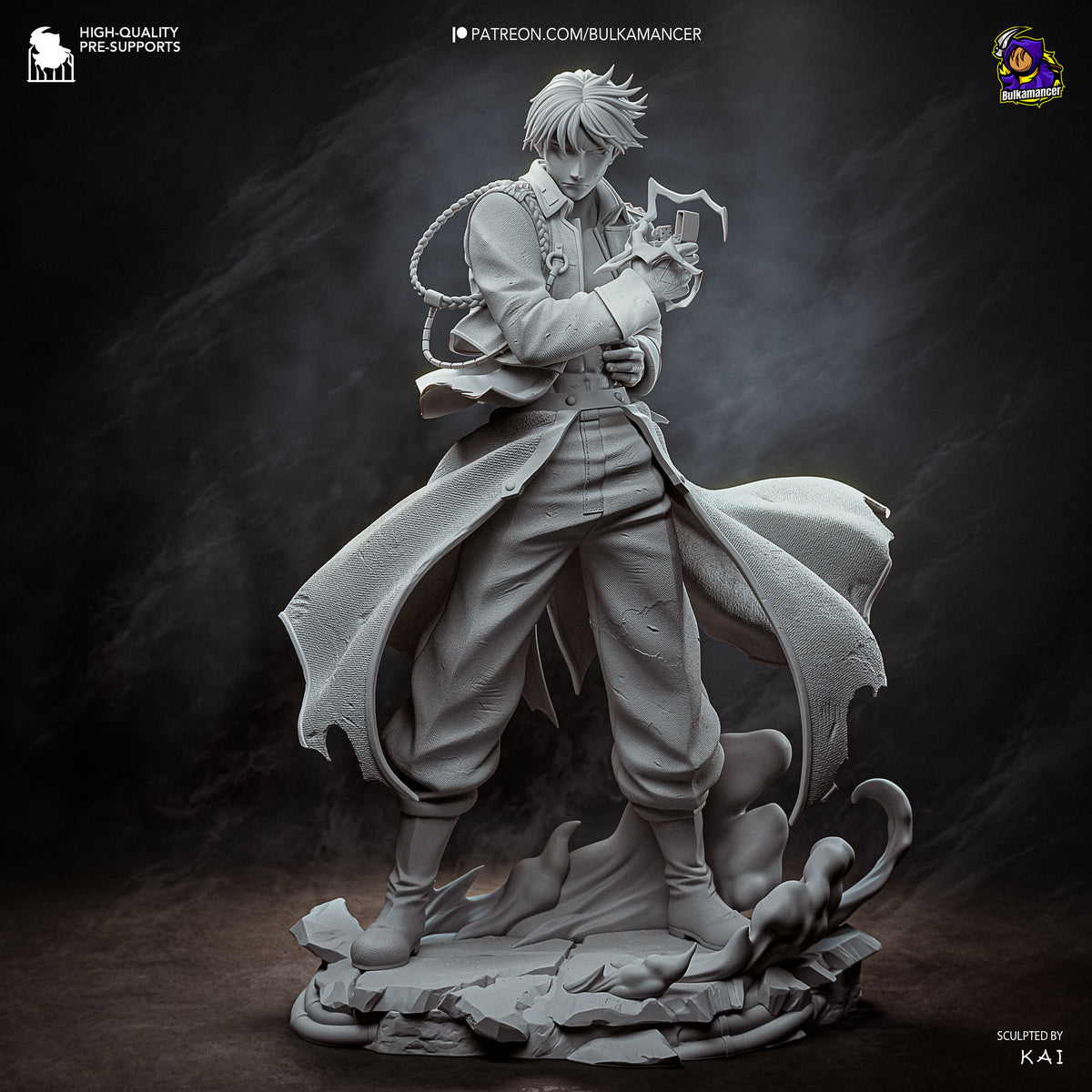 Lust for Arson | Resin Garage Kit Figure | Bulkamancer Sculpts