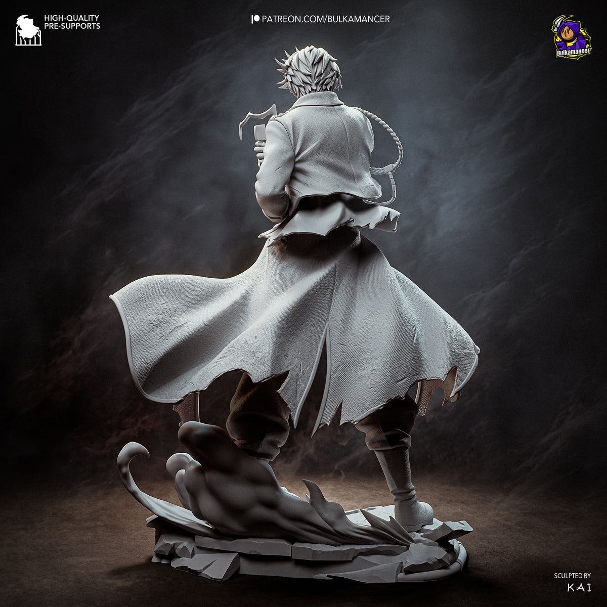 Lust for Arson | Resin Garage Kit Figure | Bulkamancer Sculpts