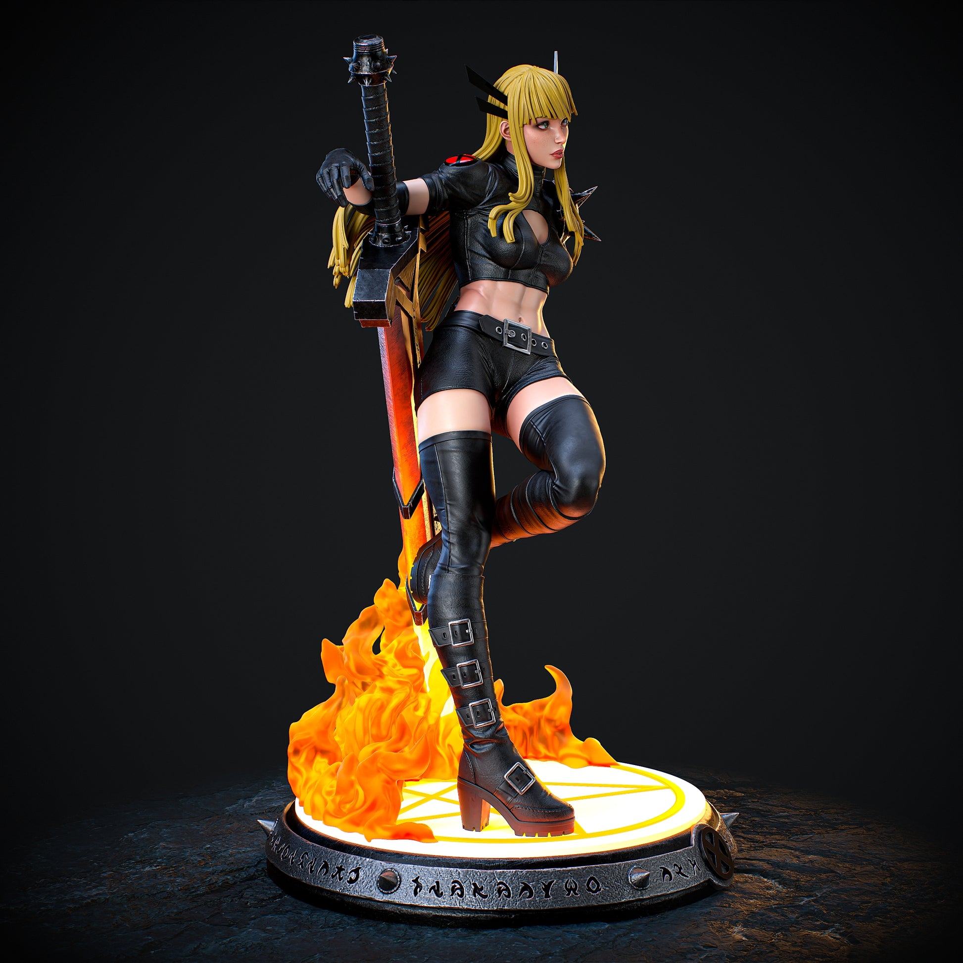 1:12 Mystic Limbo Fighter | 3D Printed Resin Garage Kit Figure | CA 3D Studios