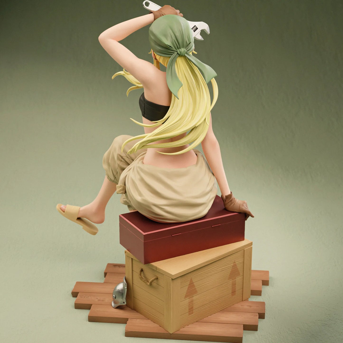 1:12 Master Prosthetic Mechanic | 3D Printed Resin Garage Kit Figure | CA 3D Studios