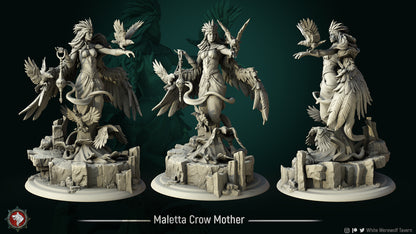 Raven Invasion Collection | Gaming or Display Miniature | White Werewolf Tavern
