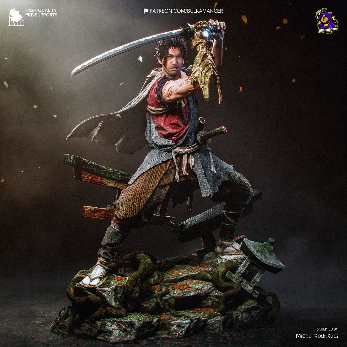 Ingeniero de escuadrón aerotransportado | Figura de kit de resina para garaje | Bulkamancer Sculpts