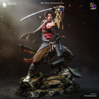 Ingeniero de escuadrón aerotransportado | Figura de kit de resina para garaje | Bulkamancer Sculpts