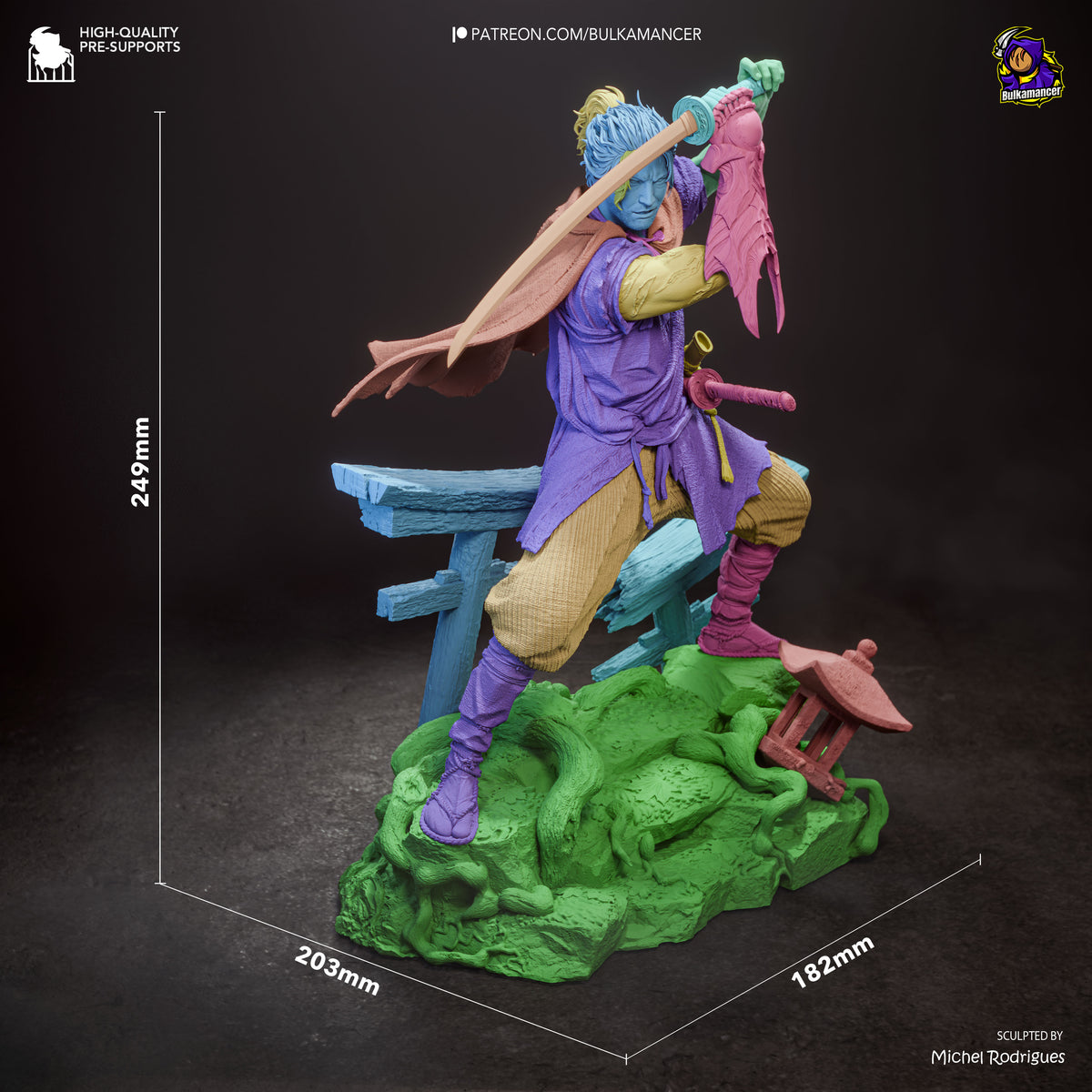 Ingeniero de escuadrón aerotransportado | Figura de kit de resina para garaje | Bulkamancer Sculpts