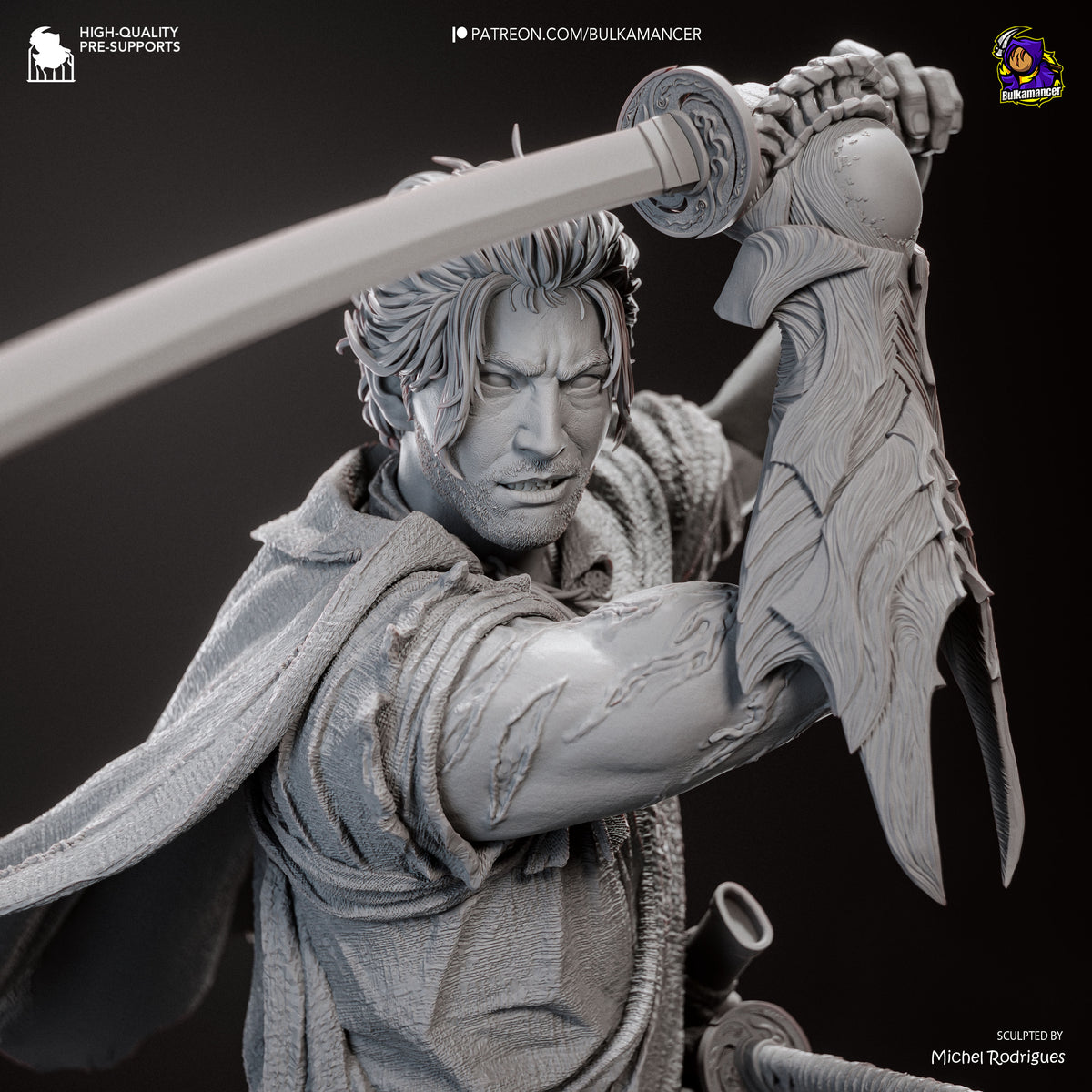 Ingeniero de escuadrón aerotransportado | Figura de kit de resina para garaje | Bulkamancer Sculpts