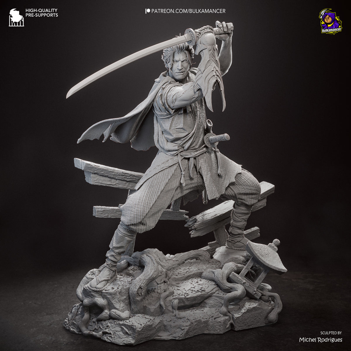Ingeniero de escuadrón aerotransportado | Figura de kit de resina para garaje | Bulkamancer Sculpts