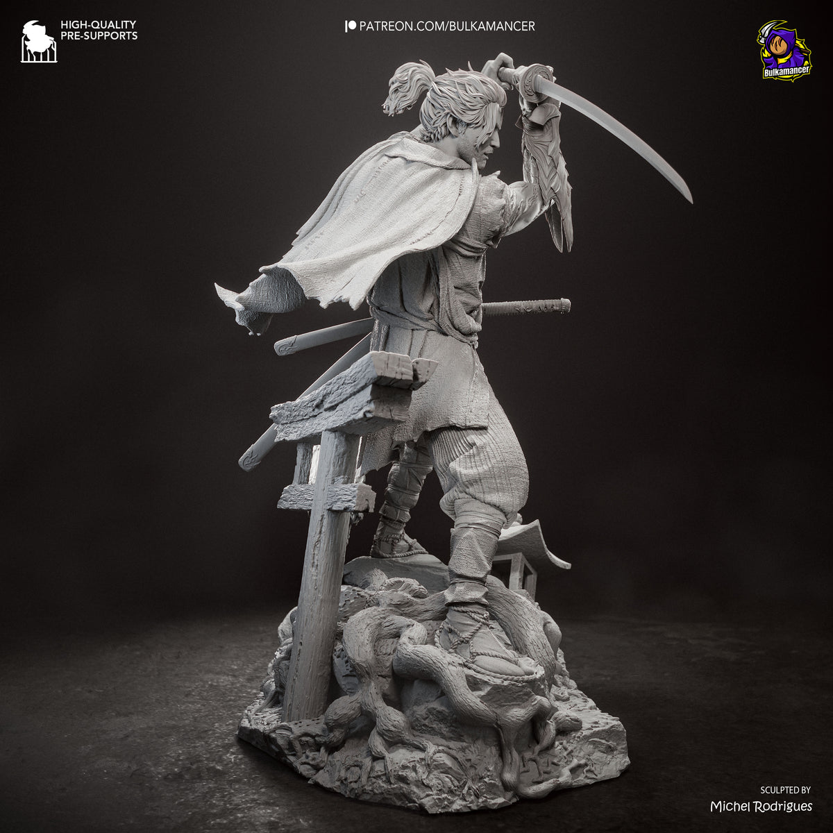 Ingeniero de escuadrón aerotransportado | Figura de kit de resina para garaje | Bulkamancer Sculpts