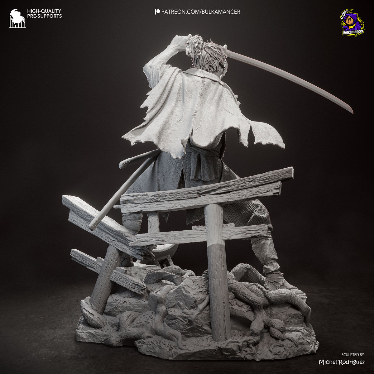 Ingeniero de escuadrón aerotransportado | Figura de kit de resina para garaje | Bulkamancer Sculpts
