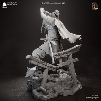 Ingeniero de escuadrón aerotransportado | Figura de kit de resina para garaje | Bulkamancer Sculpts
