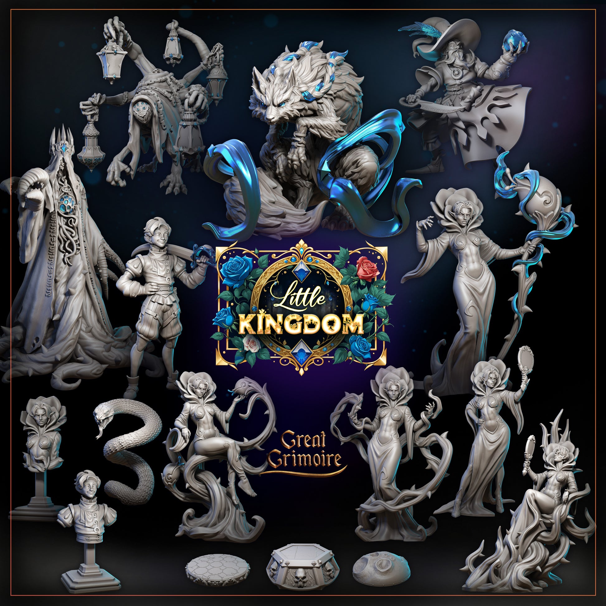 Little Kingdom | Tabletop Gaming Miniatures Collection | Great Grimoire