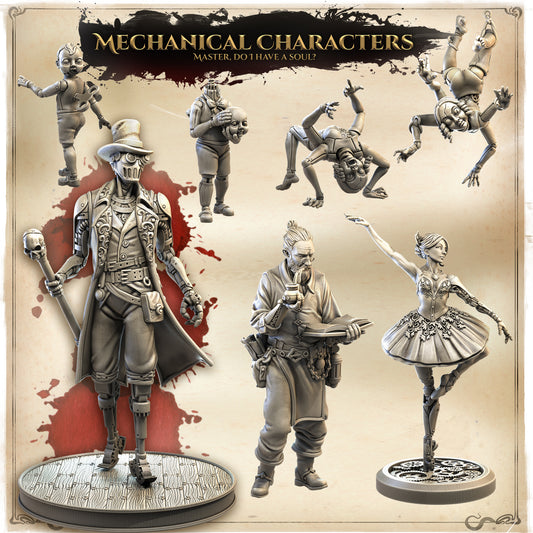Mechanical Creations | Tabletop Gaming Miniatures Collection | Great Grimoire