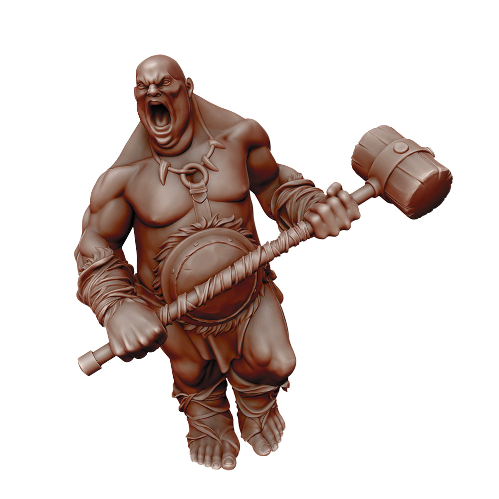 Hill Giant Ogre | D&D TTRPG Miniature | Manuel Boria