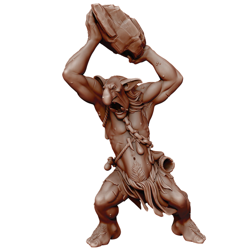 Troll Collection | D&D TTRPG Monster Miniature | Manuel Boria