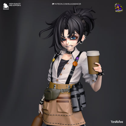 Mokka | Resin Garage Kit Figure Game Fan Art | Bulkamancer Sculpts