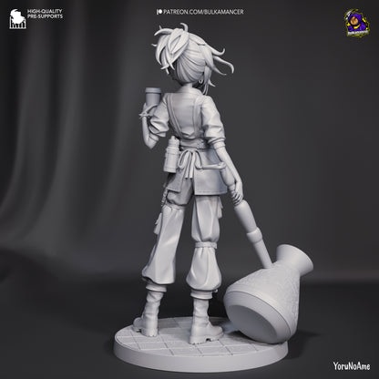 Mokka | Resin Garage Kit Figure Game Fan Art | Bulkamancer Sculpts