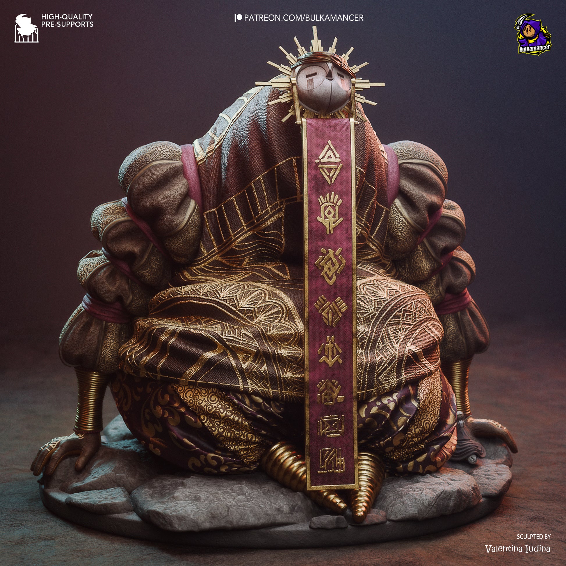Mon Ami | Resin Garage Kit Figure Game Fan Art | Bulkamancer Sculpts