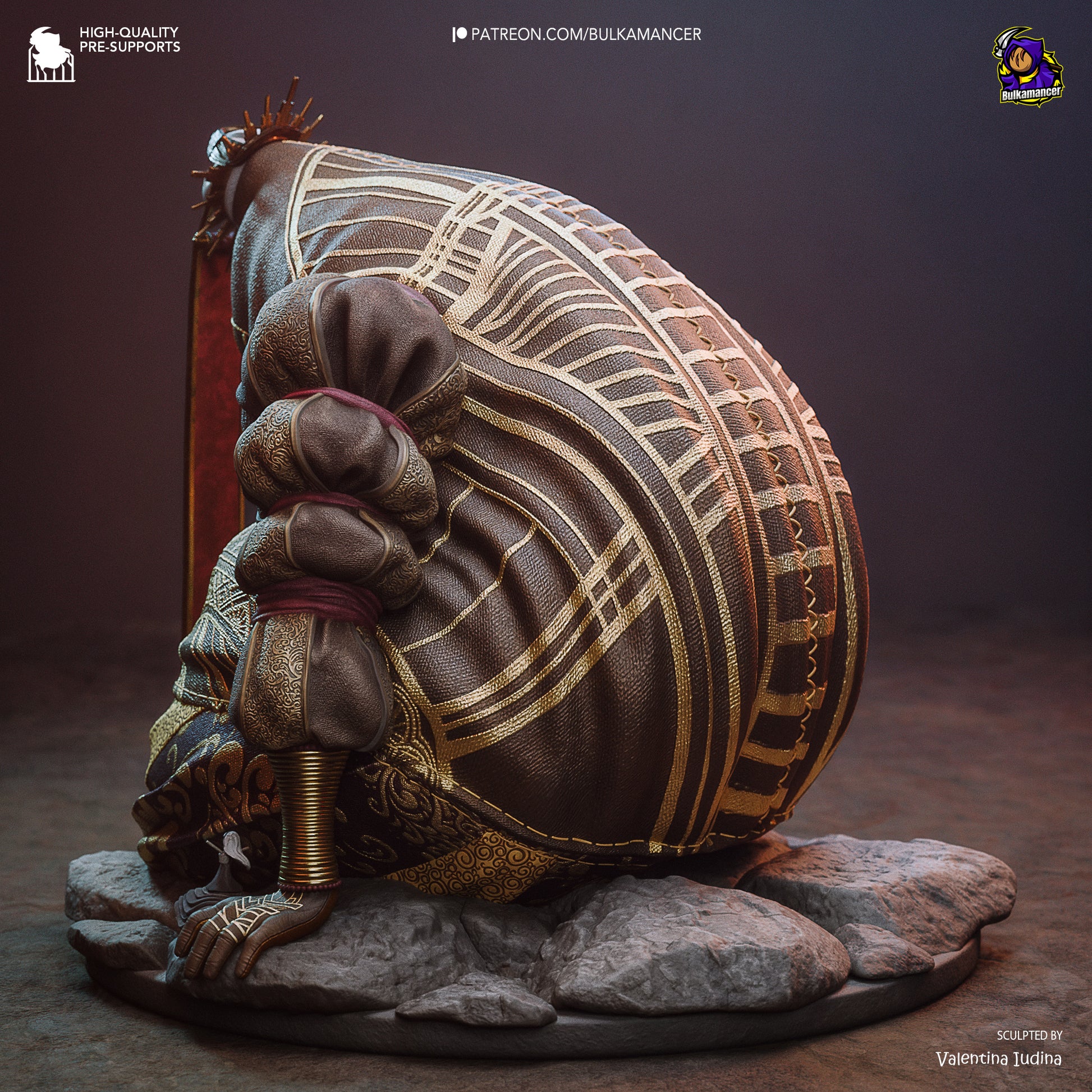 Mon Ami | Resin Garage Kit Figure Game Fan Art | Bulkamancer Sculpts