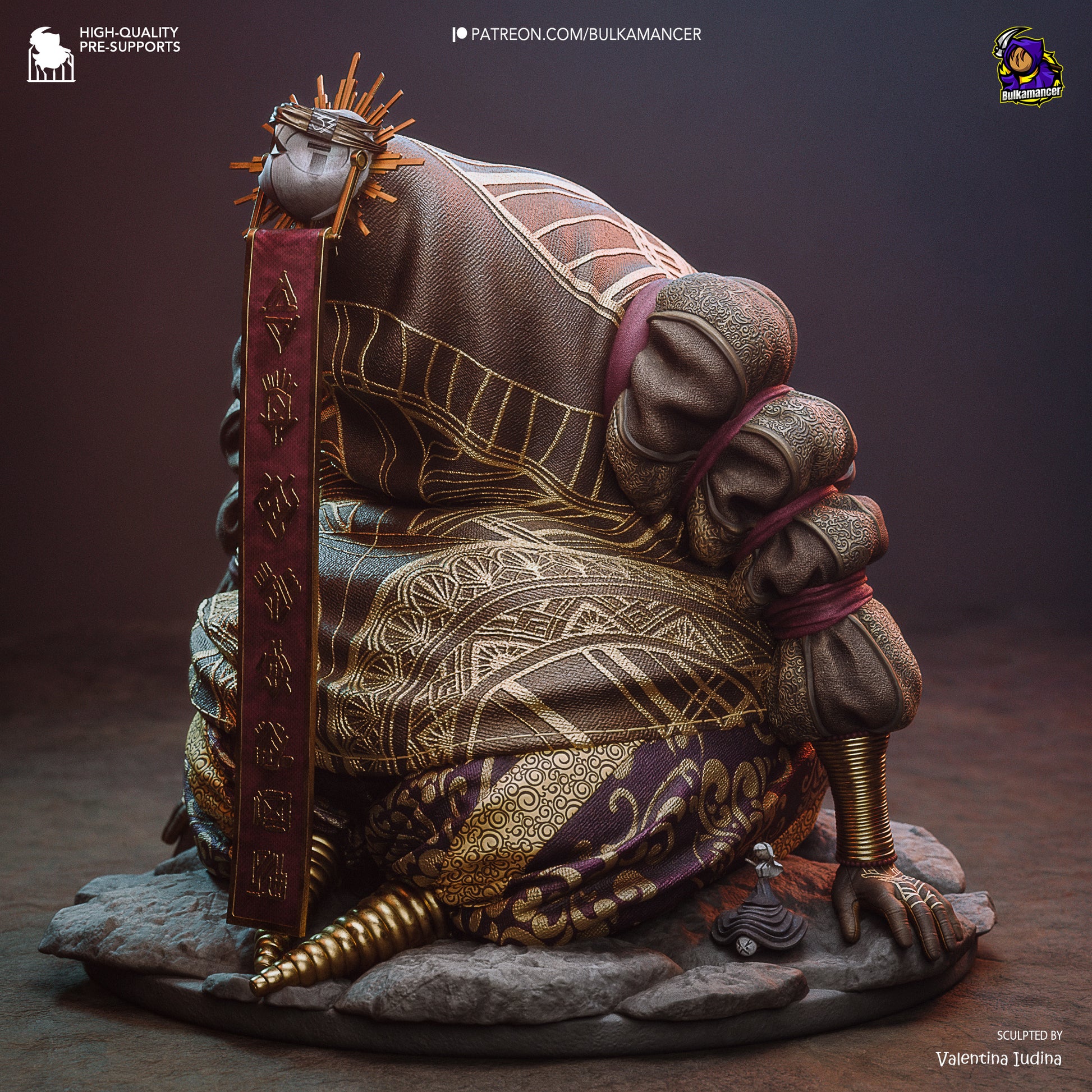 Mon Ami | Resin Garage Kit Figure Game Fan Art | Bulkamancer Sculpts
