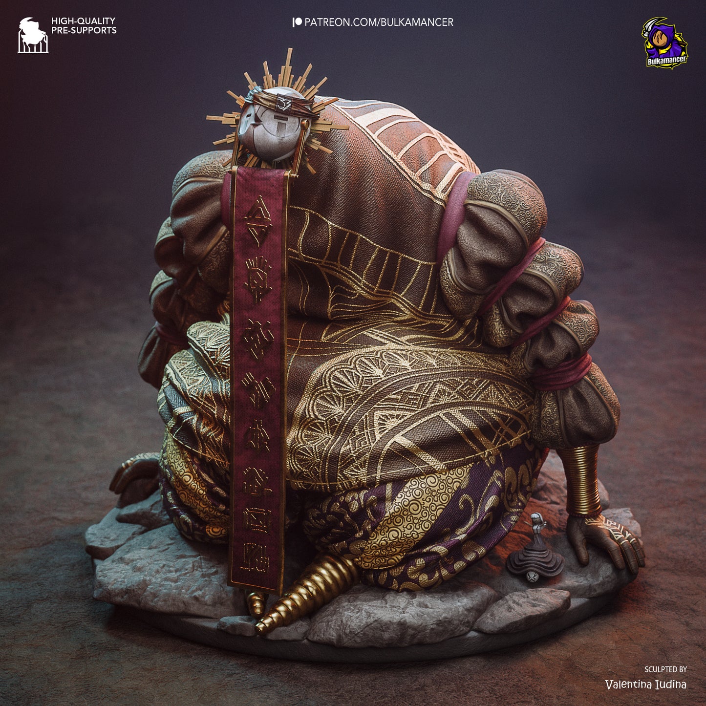 Mon Ami | Resin Garage Kit Figure Game Fan Art | Bulkamancer Sculpts