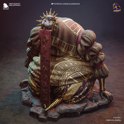 Mon Ami | Resin Garage Kit Figure Game Fan Art | Bulkamancer Sculpts