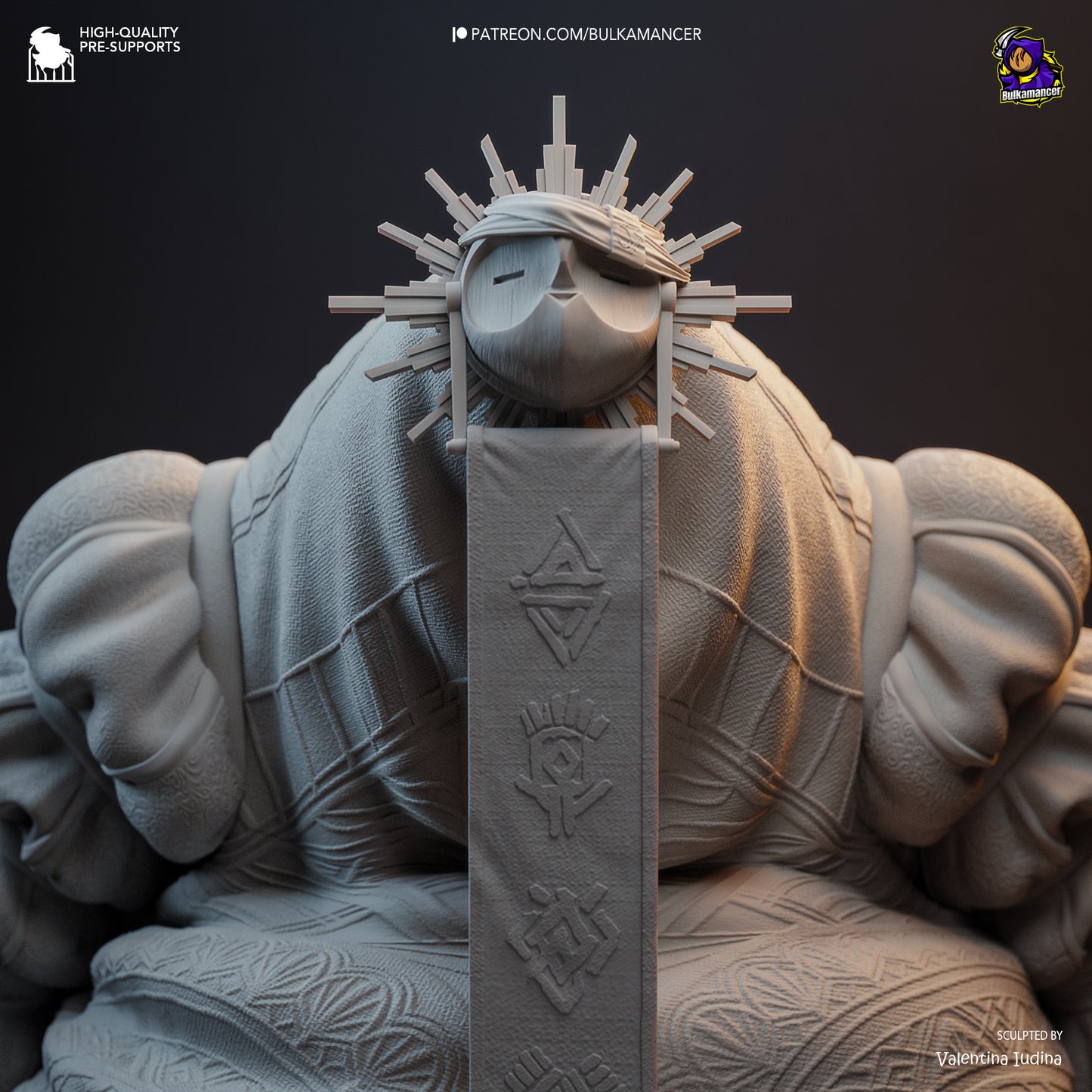 Mon Ami | Resin Garage Kit Figure Game Fan Art | Bulkamancer Sculpts