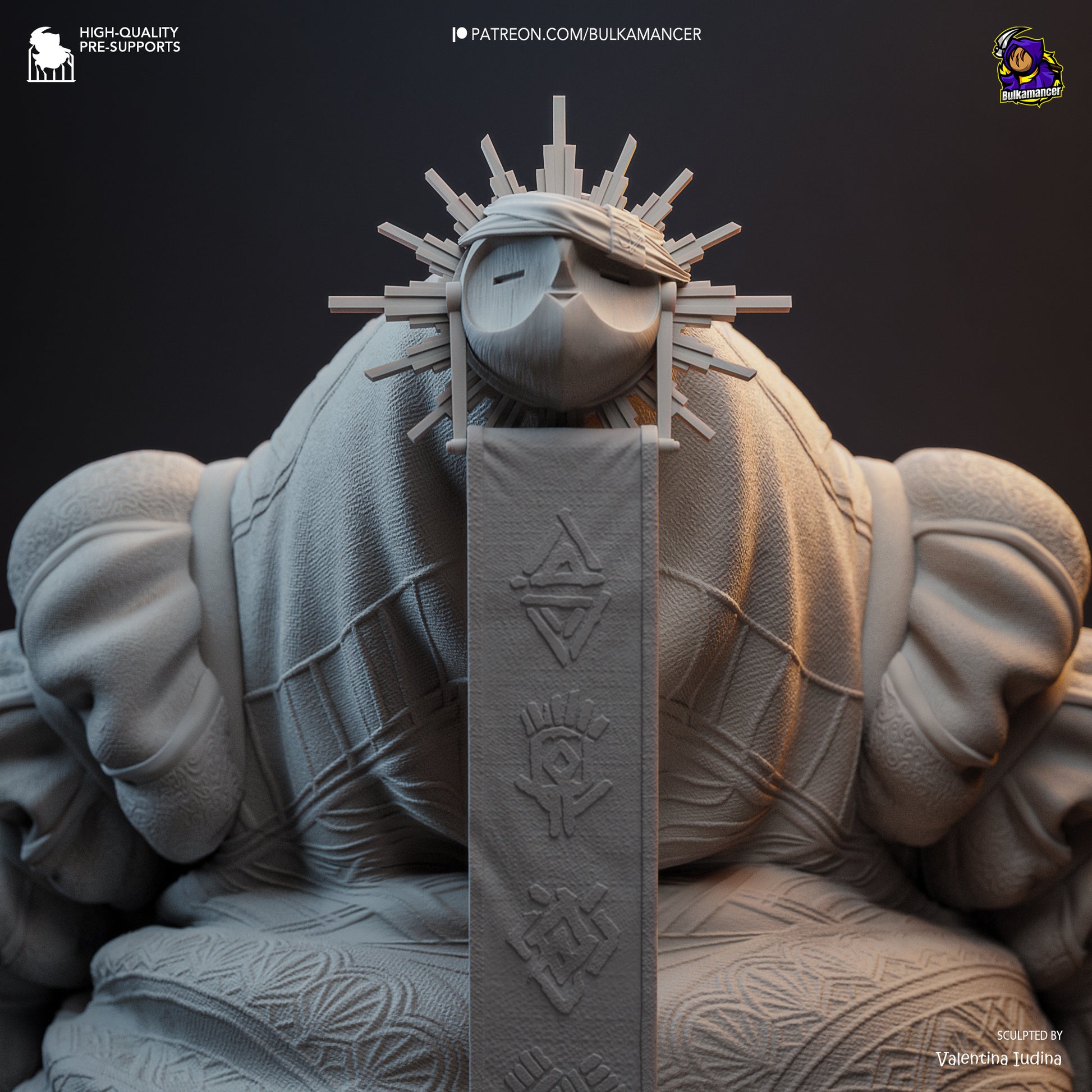 Mon Ami | Resin Garage Kit Figure Game Fan Art | Bulkamancer Sculpts