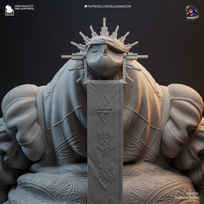 Mon Ami | Resin Garage Kit Figure Game Fan Art | Bulkamancer Sculpts