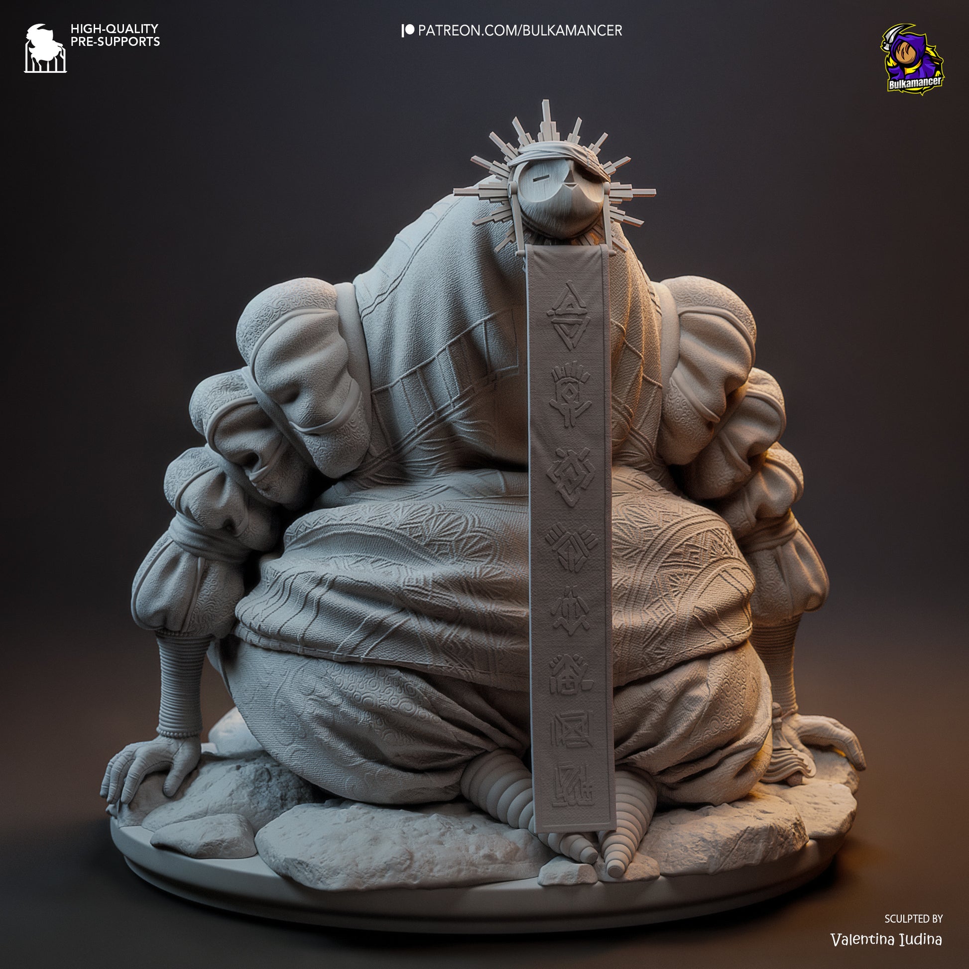 Mon Ami | Resin Garage Kit Figure Game Fan Art | Bulkamancer Sculpts