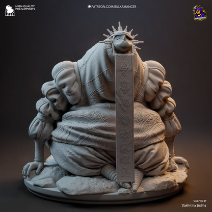 Mon Ami | Resin Garage Kit Figure Game Fan Art | Bulkamancer Sculpts