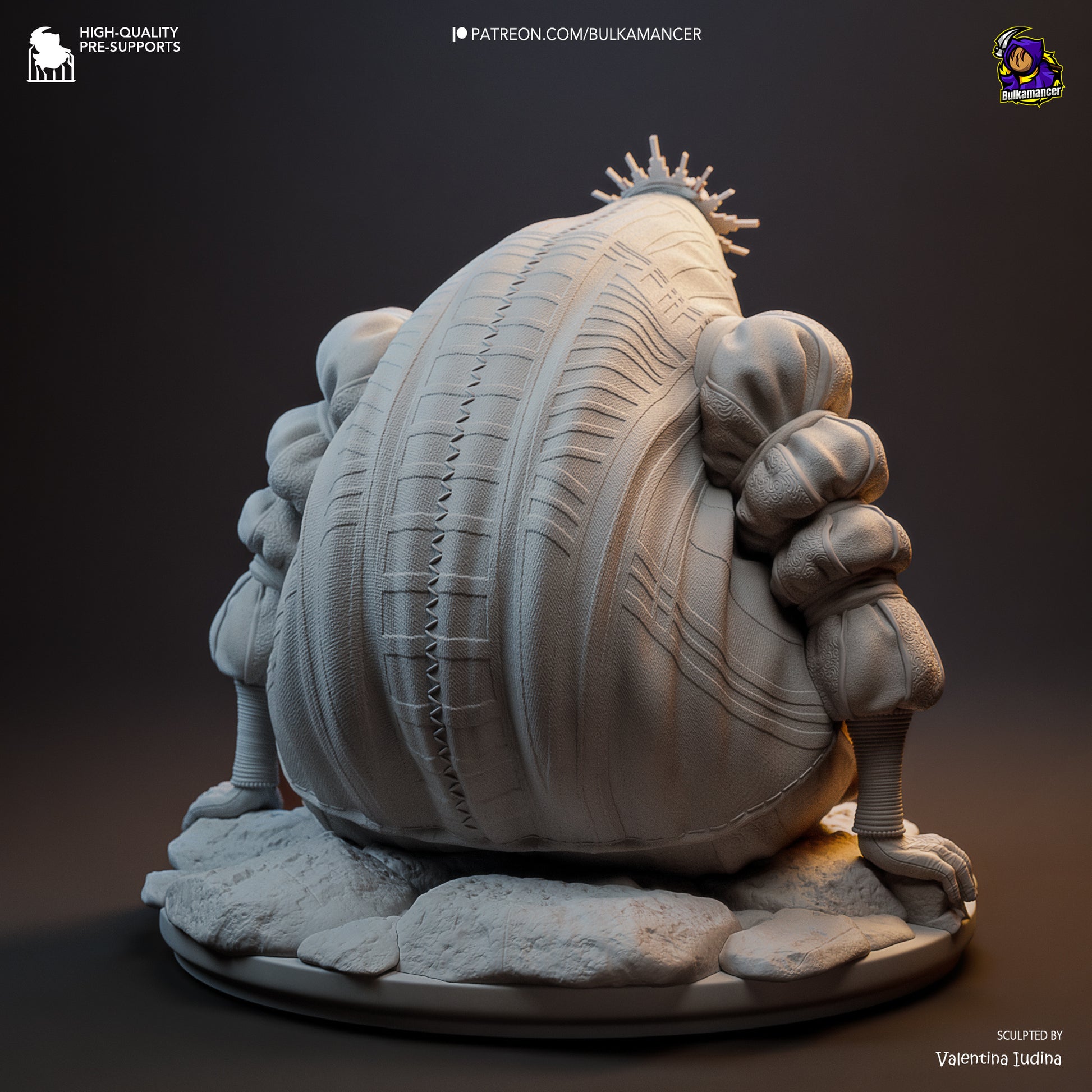 Mon Ami | Resin Garage Kit Figure Game Fan Art | Bulkamancer Sculpts