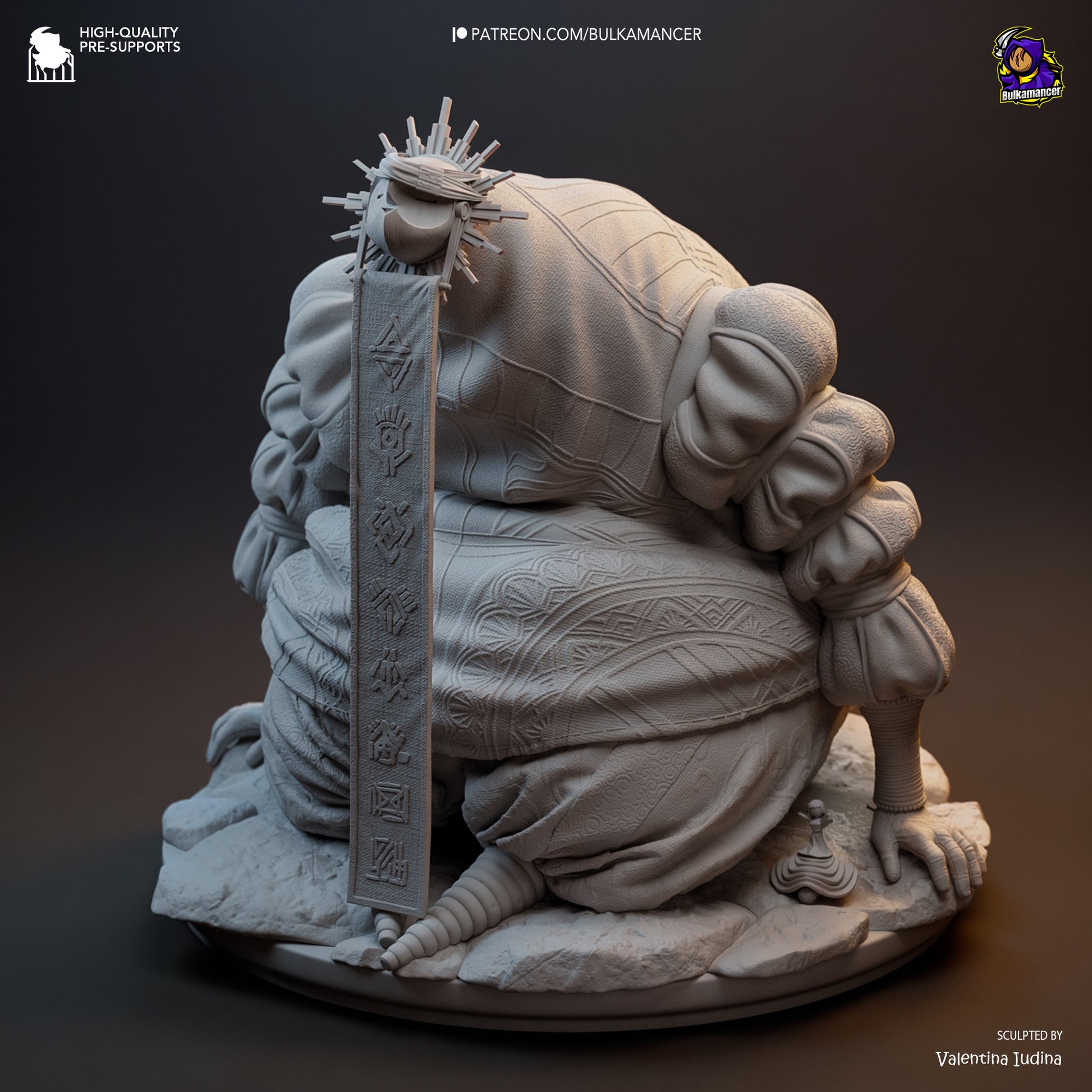 Mon Ami | Resin Garage Kit Figure Game Fan Art | Bulkamancer Sculpts