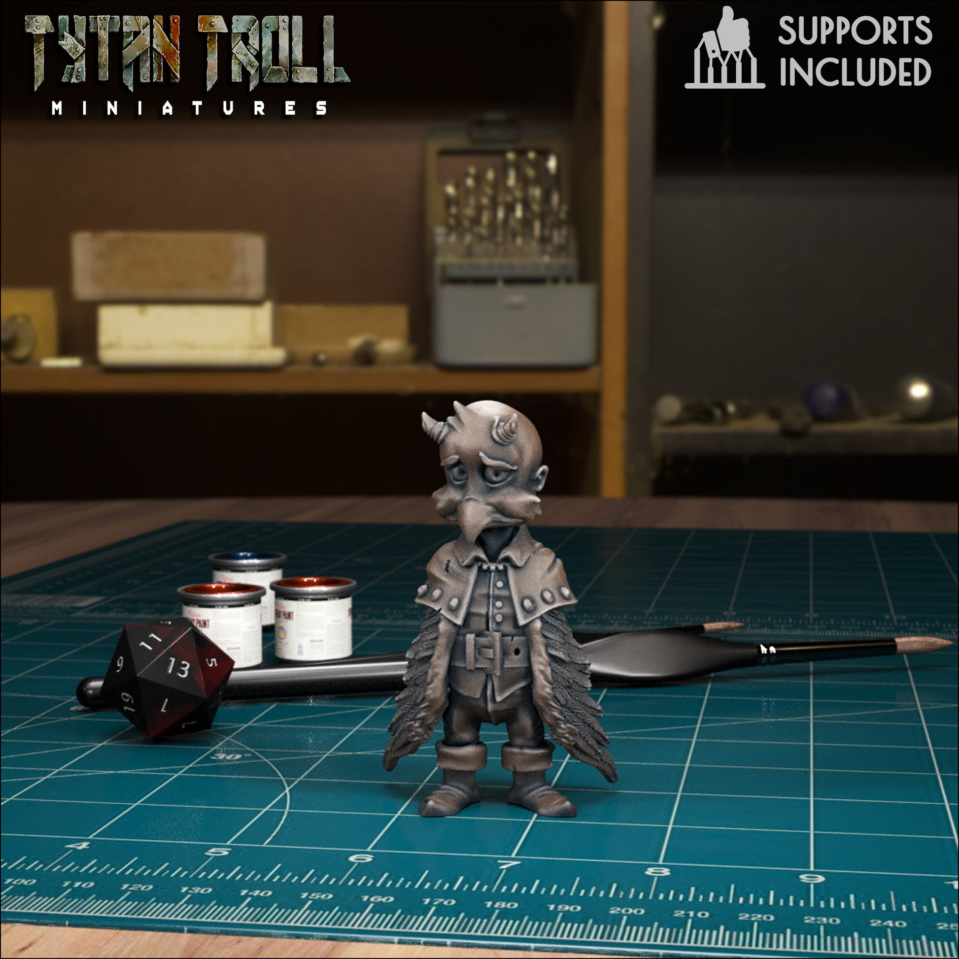 CoS Mongrelfolk, Human Animal Hybrids | D&D TTRPG Mini | TytanTroll Miniatures