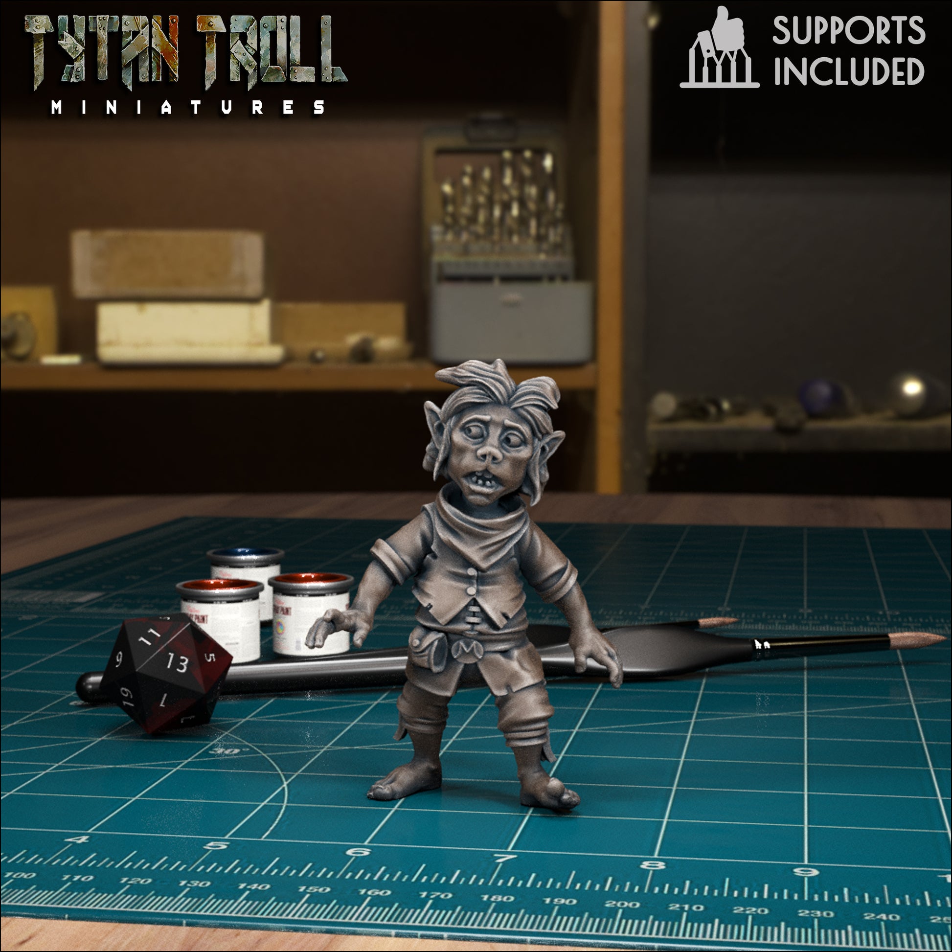 CoS Mongrelfolk, Human Animal Hybrids | D&D TTRPG Mini | TytanTroll Miniatures
