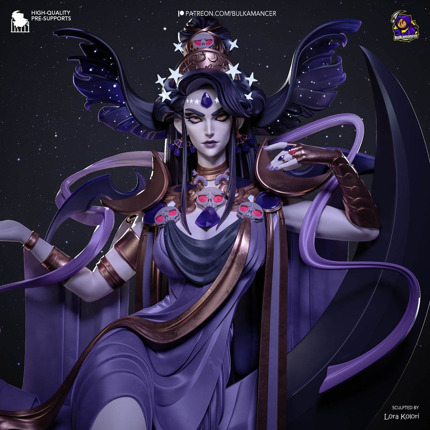 Mother Night | Resin Garage Kit Figure | Bulkamancer Sculpts