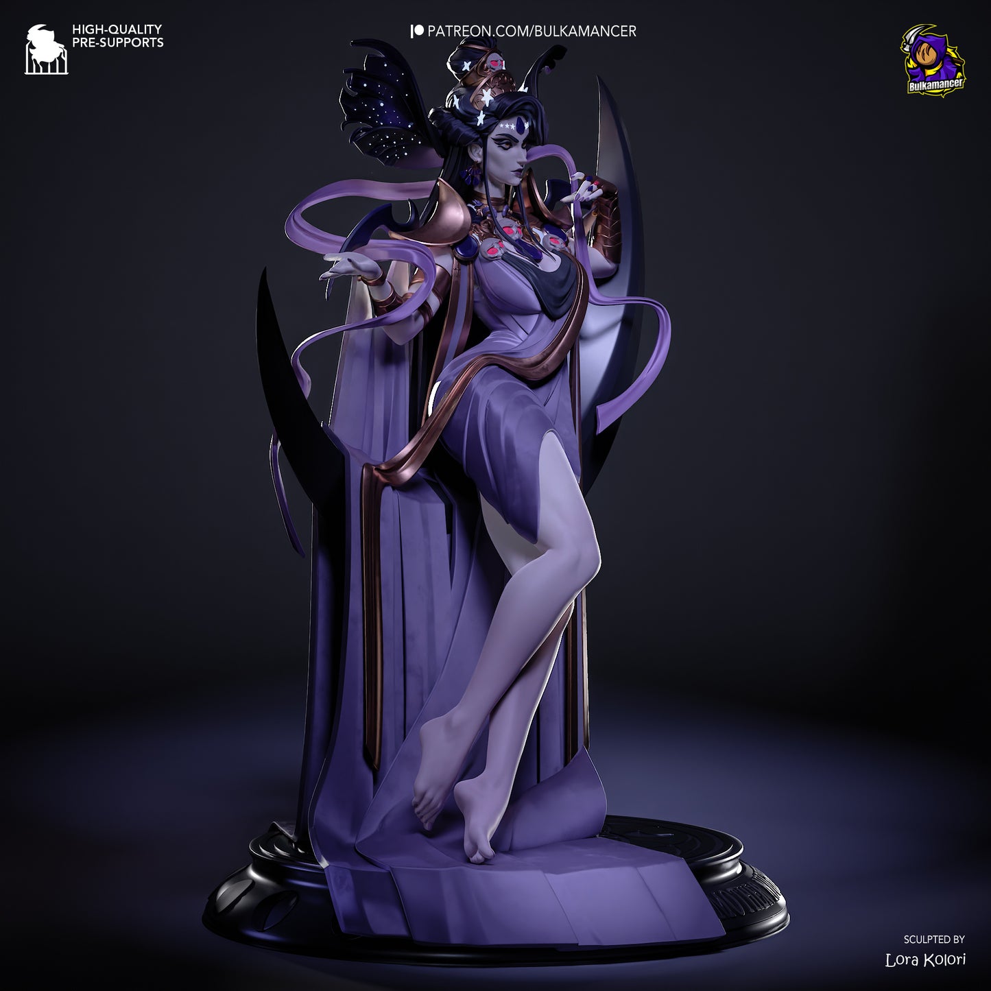Mother Night | Resin Garage Kit Figure | Bulkamancer Sculpts
