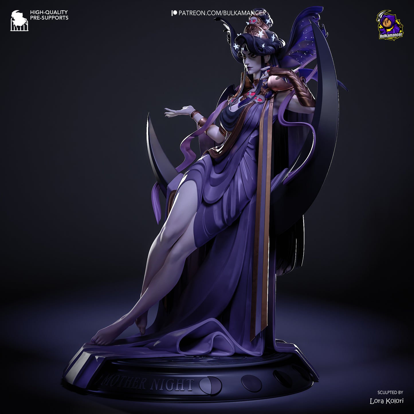 Mother Night | Resin Garage Kit Figure | Bulkamancer Sculpts