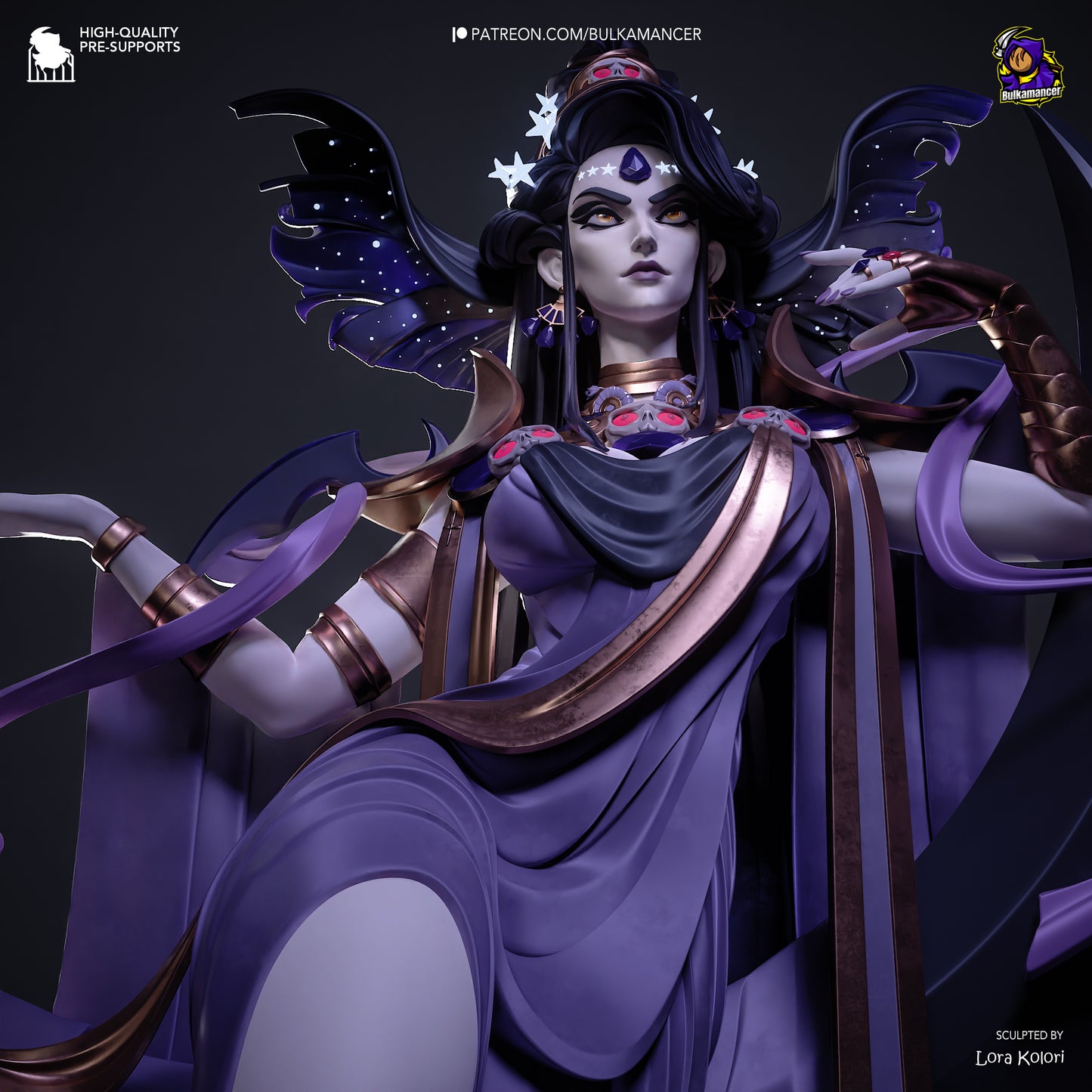 Mother Night | Resin Garage Kit Figure | Bulkamancer Sculpts