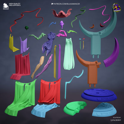 Mother Night | Resin Garage Kit Figure | Bulkamancer Sculpts