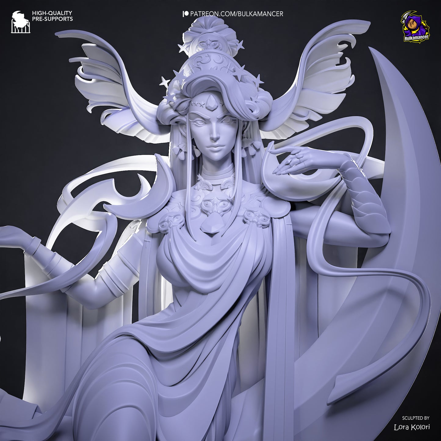 Mother Night | Resin Garage Kit Figure | Bulkamancer Sculpts