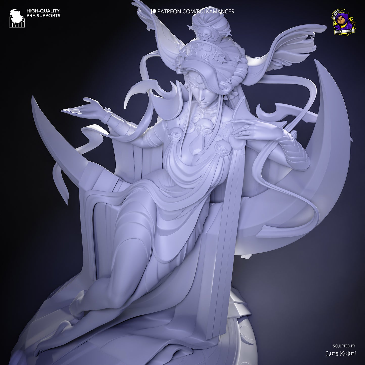 Mother Night | Resin Garage Kit Figure | Bulkamancer Sculpts