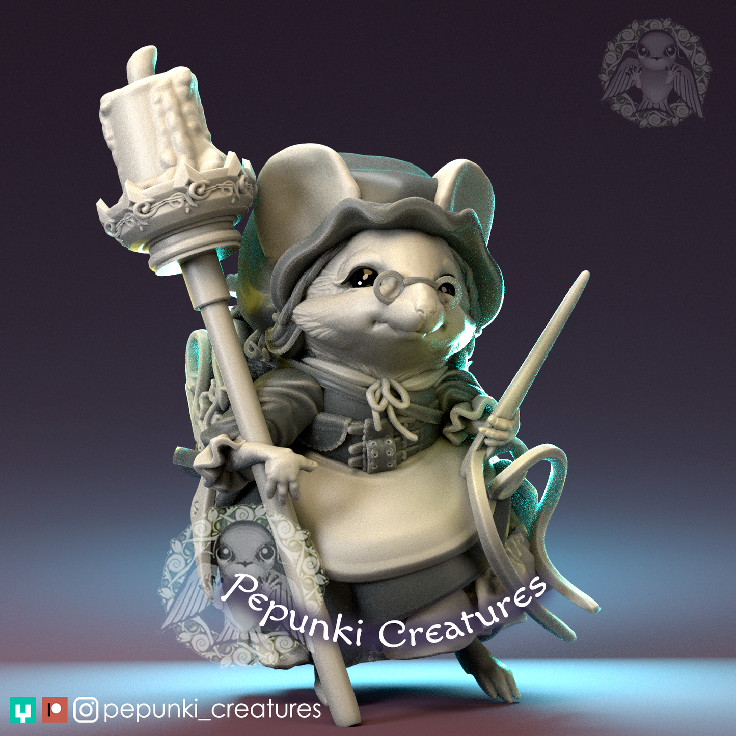 Mouse Seamstress | Pepunki Creatures