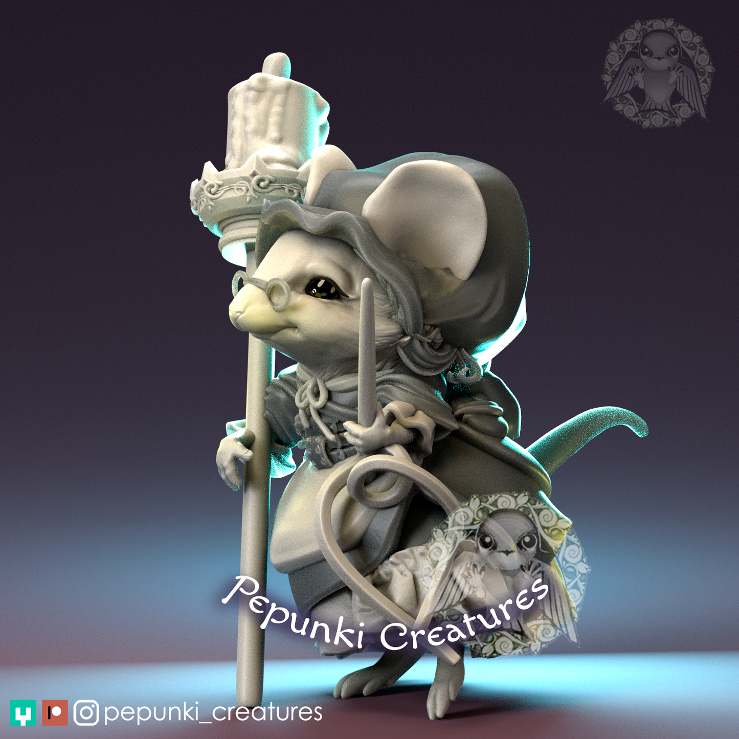 Mouse Seamstress | Pepunki Creatures