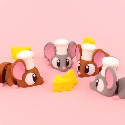 Flexi Chef Mouse | 3DGOB - Tattles Told 3D