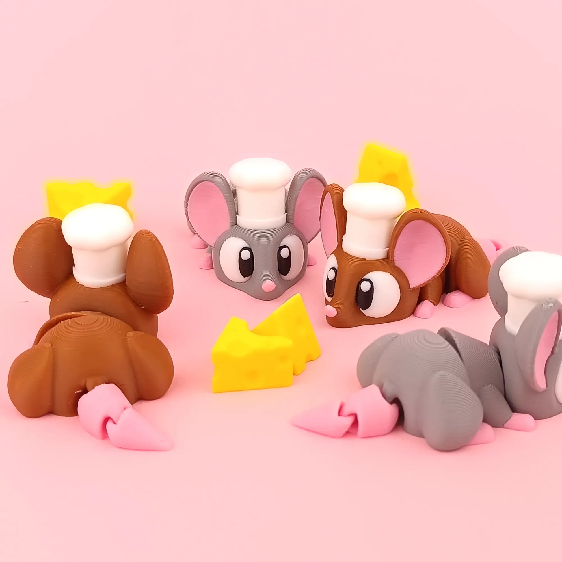 Flexi Chef Mouse | 3DGOB - Tattles Told 3D