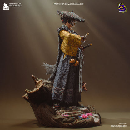 Northern Onryo | Resin Garage Kit Figure Game Fan Art | Bulkamancer Sculpts